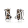 Le Vian Ladies Grand Sample Sale Earrings In 14k Vanilla Gold In White