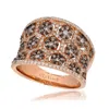 Le Vian Ladies Grand Sample Sale Ring In 14k Strawberry Gold In Pink/rose Gold Tone/gold Tone