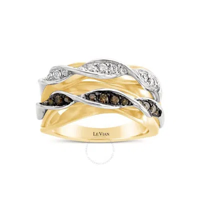 Le Vian Ladies Grand Sample Sale Ring In 14k Two Tone Gold In Multi