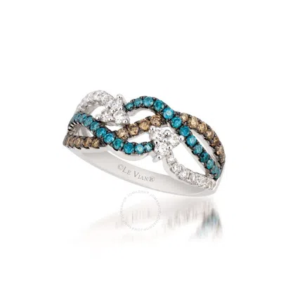 Le Vian Ladies Grand Sample Sale Ring In 14k Vanilla Gold In White