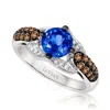 Le Vian Ladies Grand Sample Sale Ring In 14k Vanilla Gold In White
