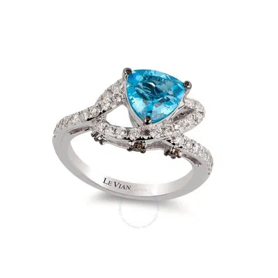 Le Vian Ladies Grand Sample Sale Ring In 14k Vanilla Gold In White