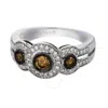 Le Vian Ladies Grand Sample Sale Ring In 14k Vanilla Gold In White