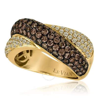 Le Vian Ladies Grand Sample Sale Rings Set In 14k Honey Gold