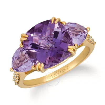 Le Vian Ladies Grape Amethyst Collection Rings Set In 14k Honey Gold In Yellow