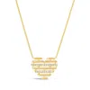Le Vian Ladies Hearts Necklace Set In 14k Honey Gold In Yellow