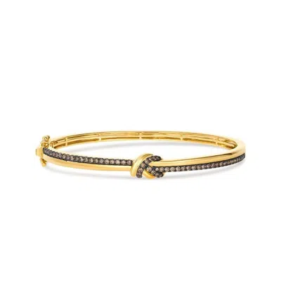 Le Vian Ladies Knot Bracelets Set In 14k Honey Gold