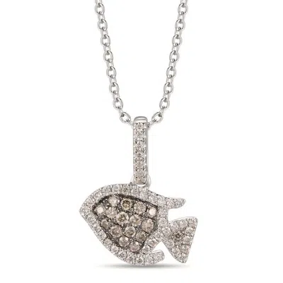 Le Vian Ladies  Hearts Necklaces Set In 14k Vanilla Gold In Metallic