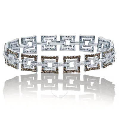 Le Vian Ladies Link'ing Bracelets Set In 14k Vanilla Gold In White