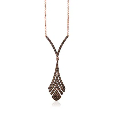 Le Vian Ladies Mermaid Necklaces Set In 14k Strawberry Gold