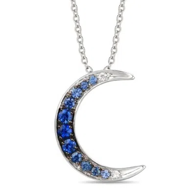 Le Vian Ladies Moon Necklaces Set In 14k Vanilla Gold Ttmm 10 In ["white"]