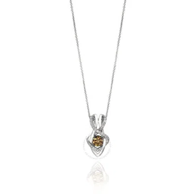 Le Vian Ladies Natural Colored Diamonds Necklaces Set In 14k Vanilla Gold In White