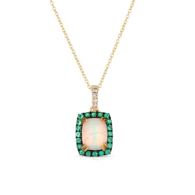 Le Vian Ladies Neopolitan Opal Necklaces Set In 14k Honey Gold