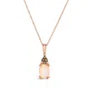 Le Vian Ladies Neopolitan Opal Necklaces Set In 14k Strawberry Gold In Pink/rose Gold Tone/gold Tone