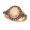 Le Vian Ladies Neopolitan Opal Rings Set In 14k Strawberry Gold In Gold