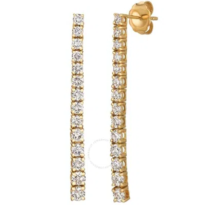 Le Vian Ladies Nude Diamond Earrings Set In 14k Honey Gold In Yellow