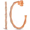 Le Vian Ladies Nude Diamond Earrings Set In 14k Strawberry Gold In Pink/rose Gold Tone/gold Tone