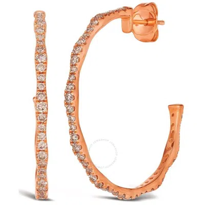 Le Vian Ladies Nude Diamond Earrings Set In 14k Strawberry Gold In Pink/rose Gold Tone/gold Tone