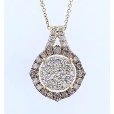 Le Vian Ladies Nude Diamond Necklaces Set In 14k Honey Gold In Yellow