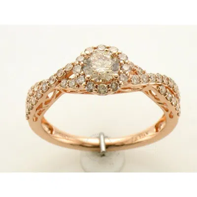 Le Vian Ladies Nude Diamond Rings Set In 14k Strawberry Gold In Pink/rose Gold Tone/gold Tone