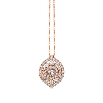 Le Vian Ladies' Nude Diamonds Fashion Pendant In 14k Strawberry Gold In Beige