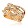 Le Vian Ladies Nude Diamonds Fashion Ring In 14k Strawberry Gold In Beige