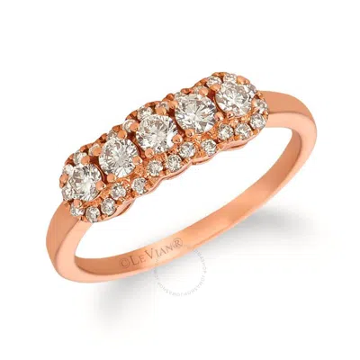 Le Vian Ladies Nude Diamonds Fashion Ring In 14k Strawberry Gold In Beige