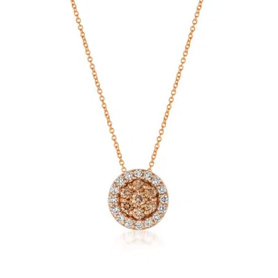 Le Vian Ladies Nude Diamonds Necklaces Set In 14k Strawberry Gold In Multi