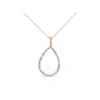 Le Vian Ladies Nude Diamonds Necklaces Set In 14k Strawberry Gold In Pink/rose Gold Tone/gold Tone