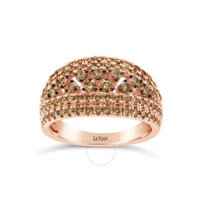 Le Vian Ladies Nude Diamonds Rings Set In 14k Strawberry Gold In Pink/rose Gold Tone/gold Tone