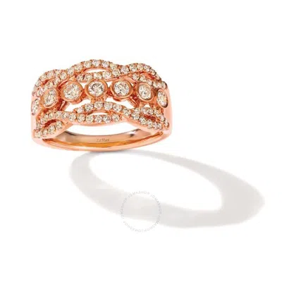 Le Vian Ladies Nude Diamonds Rings Set In 14k Strawberry Gold In Pink/rose Gold Tone/gold Tone