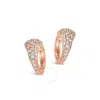 Le Vian Ladies Nude Palette Earrings Set In 14k Strawberry Gold In Pink/rose Gold Tone/gold Tone