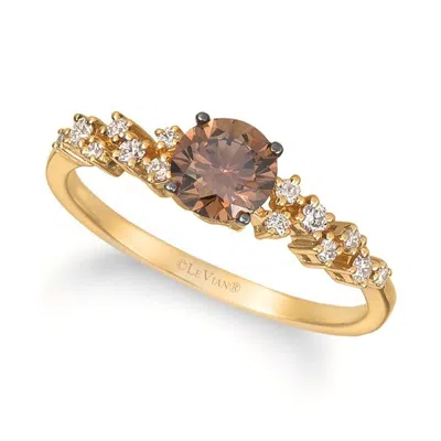 Le Vian Ladies Nude Palette Rings Set In 14k Honey Gold