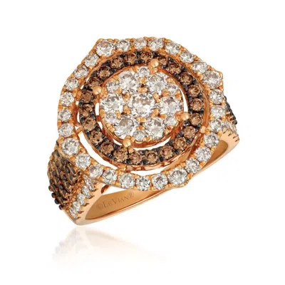 Le Vian Ladies Nude Palette Rings Set In 14k Two Tone Gold