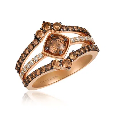 Le Vian Ladies Nudepalette Rings Set In 14k Strawberry Gold