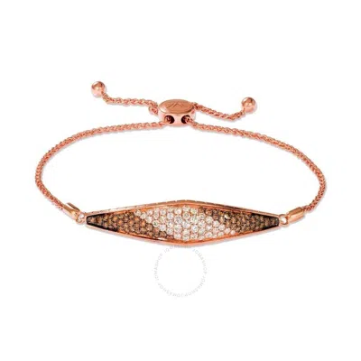 Le Vian Ladies Ombre Bolo Bracelets Set In 14k Strawberry Gold In Pink/rose Gold Tone/gold Tone