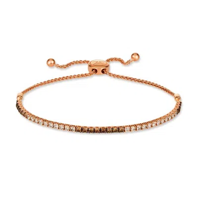 Le Vian Ladies Ombre Bracelets Set In 14k Strawberry Gold Deki 2085 In ["pink","rose Gold Tone","gold Tone"]