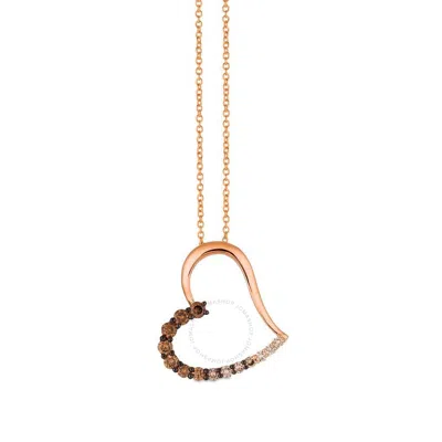 Le Vian Ladies Ombre Necklaces Set In 14k Strawberry Gold