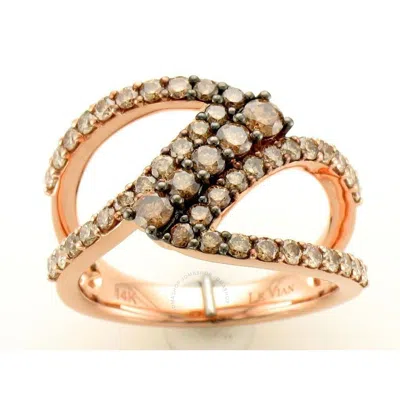 Le Vian Ladies Ombre Rings Set In 14k Strawberry Gold In Pink/rose Gold Tone/gold Tone