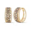 Le Vian Ladies Ombre Rings Set In 14k Strawberry Gold In Yellow