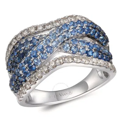 Le Vian Ladies Ombre Rings Set In 14k Vanilla Gold In White