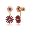 Le Vian Ladies Passion Ruby Collection Earrings Set In 14k Strawberry Gold In Pink/rose Gold Tone/gold Tone
