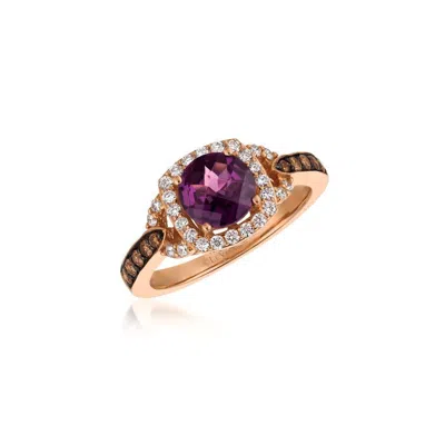 Le Vian Ladies Positivity Rings Set In 14k Vanilla Gold In Multi