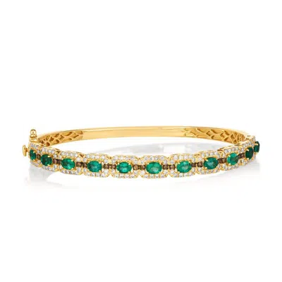 Le Vian Ladies Precious Bracelets Set In 14k Honey Gold Lact 3 In ["yellow"]