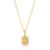 Le Vian 14k 0.71 Ct. Tw. Diamond & Yellow Sapphire Pendant Necklace In Yellow