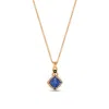 Le Vian Ladies' Precious Fashion Pendant In 14k Strawberry Gold In Blue