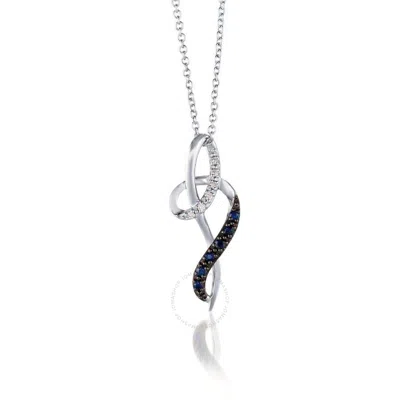 Le Vian Ladies' Precious Fashion Pendant In 14k Vanilla Gold In Blue