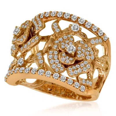 Le Vian Ladies Red Carpet Rings Set In 14k Strawberry Gold In Pink/rose Gold Tone/gold Tone