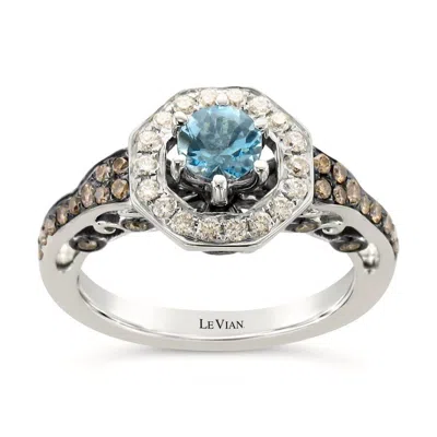 Le Vian Ladies Resort Collection Rings Set In 14k Vanilla Gold In Gray