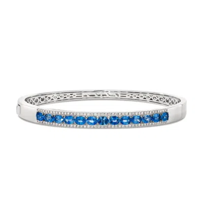 Le Vian Ladies Sapphire Bracelets Set In 14k Vanilla Gold Laez 23 In ["white"]